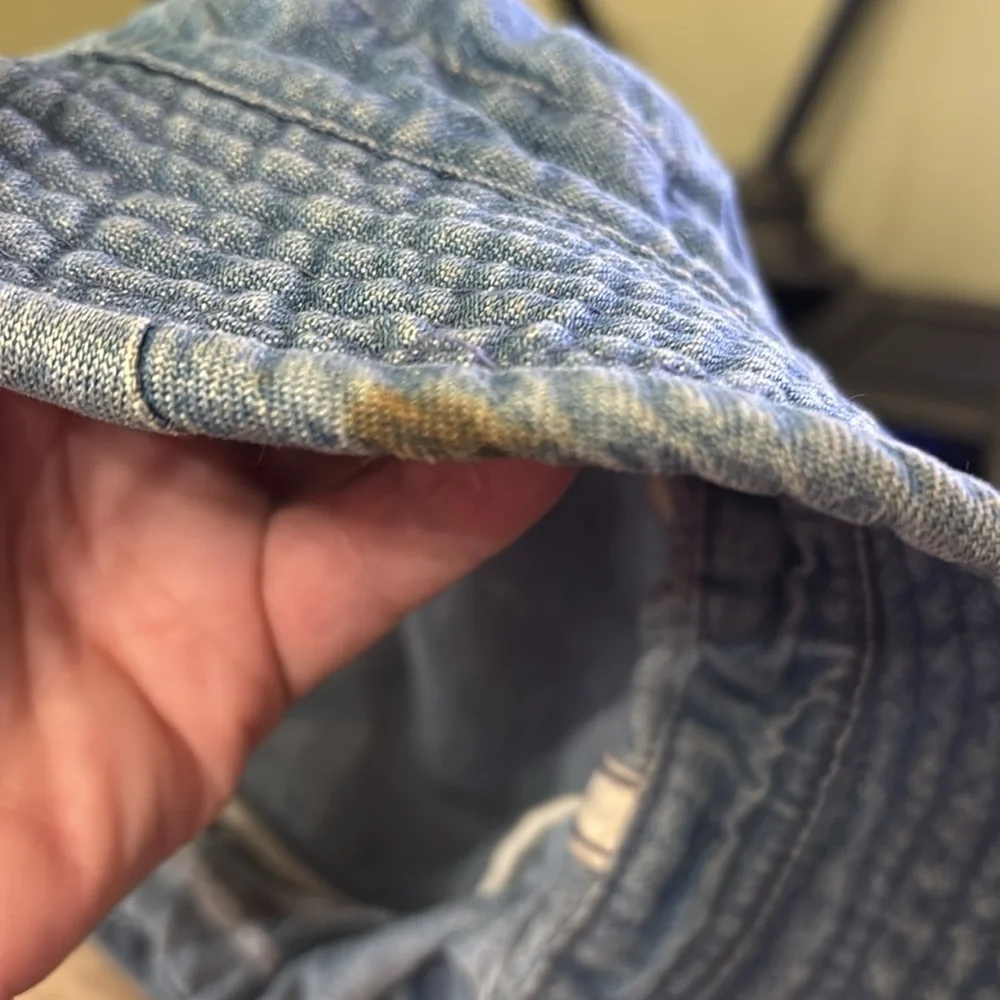 RARE Ouray Ford Motor Company Kids Denim Bucket Hat w/Embroidered Logo PRE OWNED